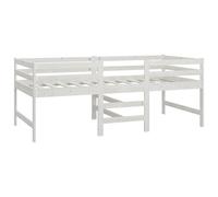 Bed Frame Bed Base Bedstead with Headboard Platform Bed Solid Wood vidaXL