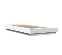 vidaXL Bed Frame Without Mattress White 100X200 cm, White
