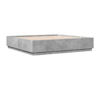 Bed Frame Bedroom Bed Base Bedstead Mattress Foundation Engineered Wood vidaXL