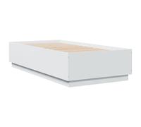 Bed Frame Bedroom Bed Base Bedstead Mattress Foundation Engineered Wood vidaXL