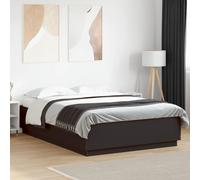 Bed Frame Bedroom Bed Base Bedstead Mattress Foundation Engineered Wood vidaXL