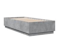 Bed Frame Bedroom Bed Base Bedstead Mattress Foundation Engineered Wood vidaXL