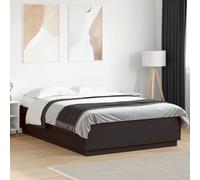 Bed Frame Bedroom Bed Base Bedstead Mattress Foundation Engineered Wood vidaXL