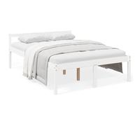 Vidaxl Senior Bed Without Mattress White 135X190Cm Double