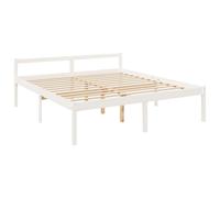 Bed Frame Bedroom Bed Base Matress Foundation Bedstead Solid Wood Pine vidaXL