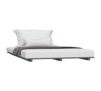 Bed Frame Solid Pine Wood Natural 120x200 cm Rustic Slatted Wooden Base +Slats [EEK: A]