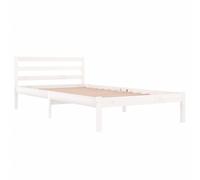 Bed Frame Bedroom Bedstead Bed Base Mattress Foundation Solid Wood Pine vidaXL