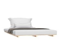 Bed Frame Bedroom Bedstead Bed Base Mattress Foundation Solid Wood Pine vidaXL