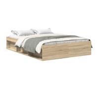 Bed Frame Bedroom Mattress Foundation Guest Room Bedstead Bed Base vidaXL