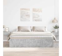 Bed Frame Bedroom Mattress Foundation Guest Room Bedstead Bed Base vidaXL