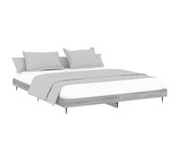 Bed Frame Bedroom Platform Bed Frame Bedstead Bed Base Engineered Wood vidaXL
