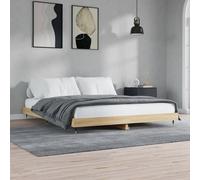 Bed Frame Bedroom Platform Bed Frame Bedstead Bed Base Engineered Wood vidaXL