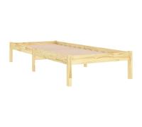 Vidaxl Bed Frame Without Mattress Solid Wood Small Single