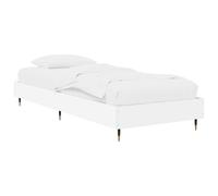 Bed Frame Engineered Wood Modern Bedroom Furniture Rectangular Assembly vidaXL