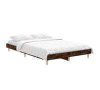 Bed Frame Home Bedroom Bed Base Bedstead Platform Bed Engineered Wood vidaXL