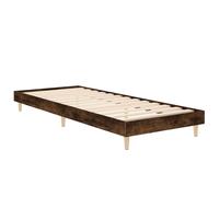 Bed Frame Home Bedroom Bed Base Bedstead Platform Bed Engineered Wood vidaXL
