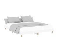 Bed Frame Home Bedroom Bed Base Bedstead Platform Bed Engineered Wood vidaXL