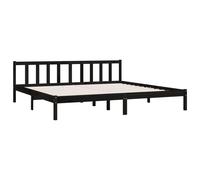 Bed Frame Home Bedstead Bed Base Mattress Foundation Solid Pinewood vidaXL