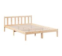 vidaXL Extra Long Bed Frame without Mattress 140x220 cm Solid Wood Pine