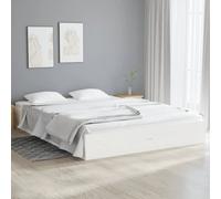 Bed Frame Home Wooden Bedstead Bed Base Mattress Foundation Solid Wood vidaXL