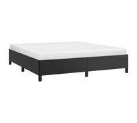 Bed Frame Mattress Foundation Black 180x200 cm Super King Faux Leather vidaXL