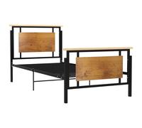 Bed Frame Metal Bedroom Furniture Bed Base Bedstead Bed Set 90cm/100cm vidaXL