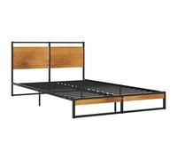 Bed Frame Metal Home Bedroom Furniture Single Bedstead Set Multi Sizes vidaXL