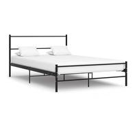 Bed Frame Metal Single Base Bedroom Furniture Grey/Black Multi Sizes vidaXL