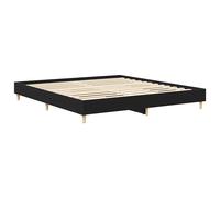 Bed Frame No Mattress Engineered Wood Bed Base Single Bed Double Bed vidaXL