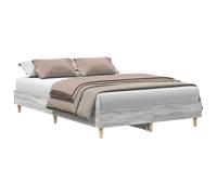 Bed Frame No Mattress Engineered Wood Bed Base Single Bed Double Bed vidaXL