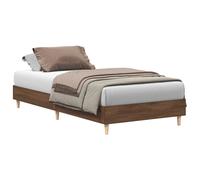 Bed Frame No Mattress Engineered Wood Bed Base Single Bed Double Bed vidaXL