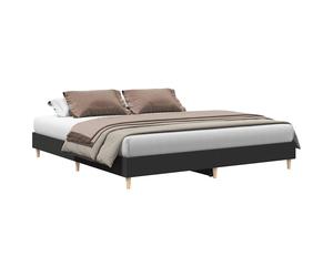Bed Frame No Mattress Engineered Wood Bed Base Single Bed Double Bed vidaXL