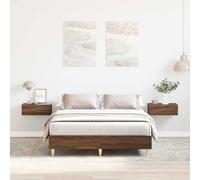 Bed Frame No Mattress Small Double Engineered Wood