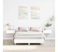 Bed Frame No Mattress Small Double Engineered Wood