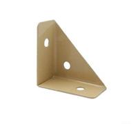 Bed Frame Repair Brackets 30 Pack for Ultimate Stability(Large-Khaki)
