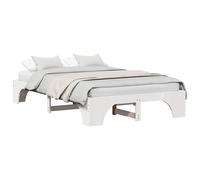 Bed Frame Solid Pine Wood Modern Contemporary Bedroom Furniture Indoor vidaXL