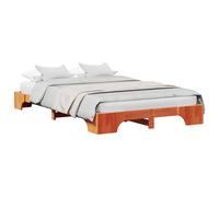 Bed Frame Solid Pine Wood Modern Contemporary Bedroom Furniture Indoor vidaXL