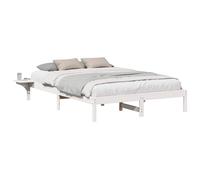 Bed Frame Solid Pine Wood Modern Contemporary Beds Bedroom Furniture vidaXL