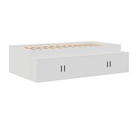 Bed Frame with Drawer with Storage Engineered Wood Platform Beds Modern vidaXL