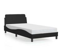 Bed Frame with Headboard Bed Base Mattress Foundation Faux Leather vidaXL