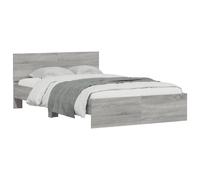 Bed Frame with Headboard Bedroom Bed Base Mattress Foundation Bedstead vidaXL