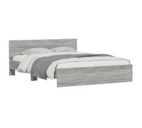 Bed Frame with Headboard Bedroom Bed Base Mattress Foundation Bedstead vidaXL