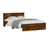 Bed Frame with Headboard Bedroom Bed Base Mattress Foundation Bedstead vidaXL