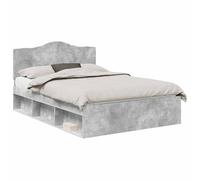 Bed Frame with Headboard Solid Pine Wood Modern Simple Sturdy Stylish vidaXL