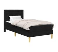 Bed Frame with Mattress with Headboard Fabric Modern Sleeping Set Home vidaXL
