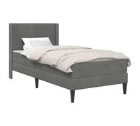 Bed Frame with Mattress with Headboard Velvet Modern Bedroom Furniture vidaXL