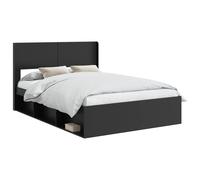 vidaXL Bed Frame with Storage and Headboard Sonoma Oak 120 x 190 cm
