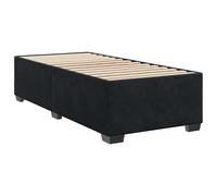(black, 3ft single) vidaXL Bed Frame without Mattress Bed Base Bedstead Mattress Foundation Velvet