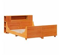 Bed Frame without Mattress Bed Base Mattress Foundation Solid Wood Pine vidaXL