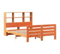Bed Frame without Mattress Bed Base Mattress Foundation Solid Wood Pine vidaXL